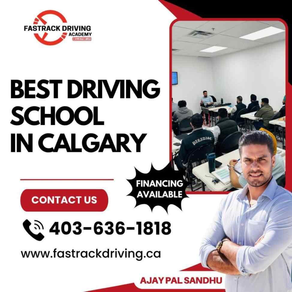 best driving school in Calgary 2024 - Fastrack Driving Academy